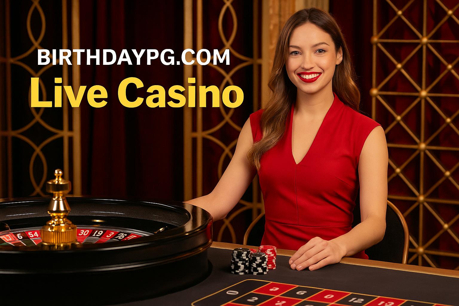 O BIRTHDAYPG.COM Live Casino lança promoções regularmente