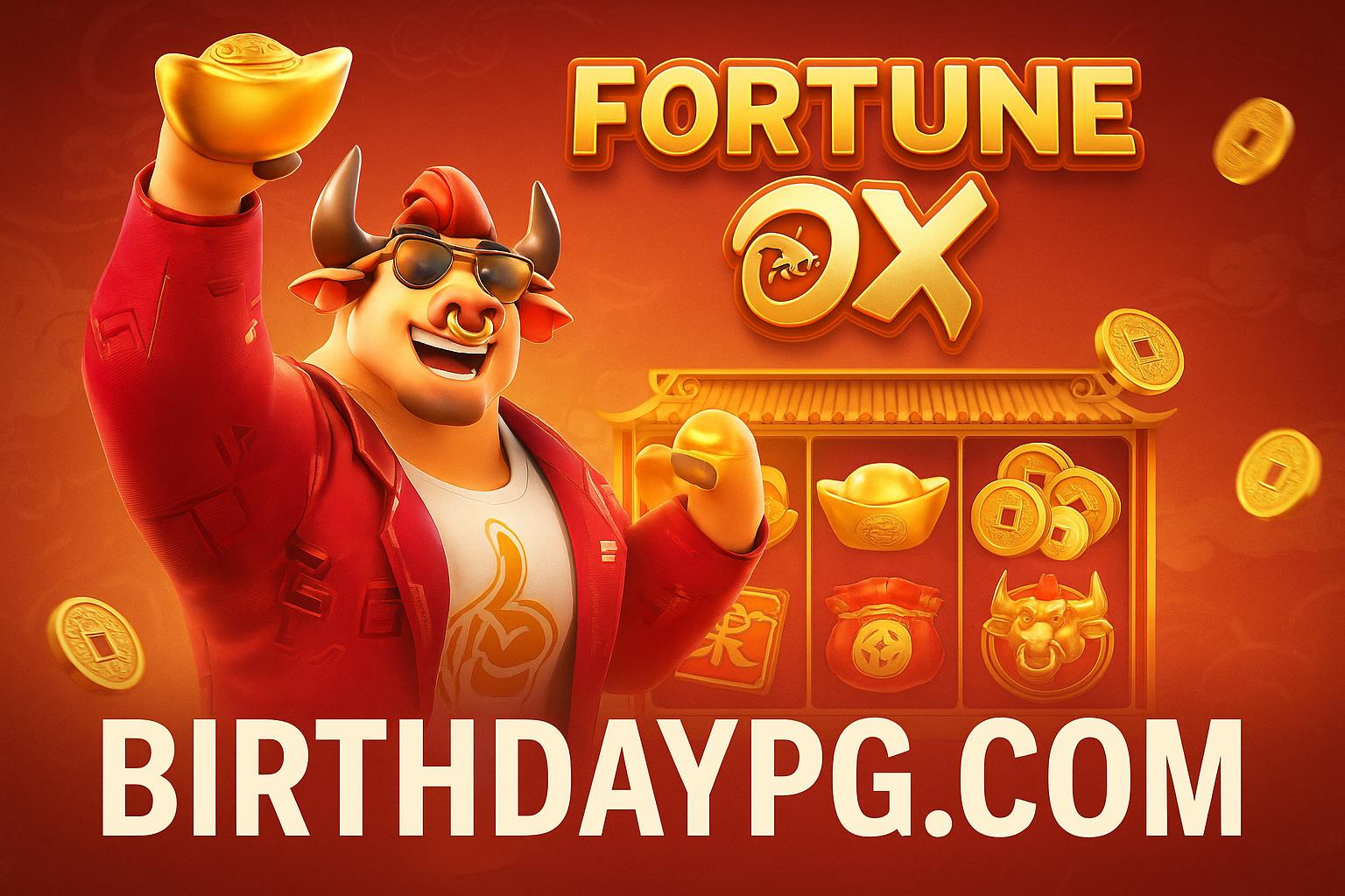 Fortune Ox no BIRTHDAYPG.COM - Aposte Agora e Reivindique Seus Ganhos